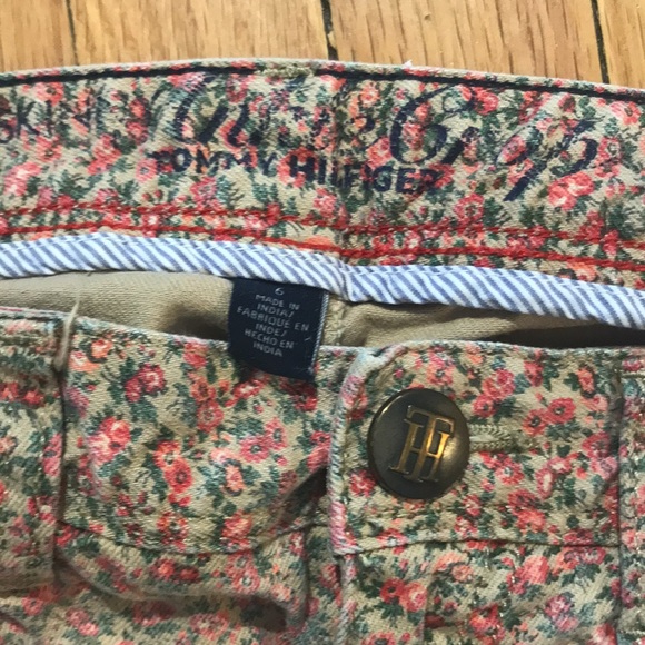 COPY - Tommy Hilfiger skinny ankle crop floral printed - Picture 2 of 10